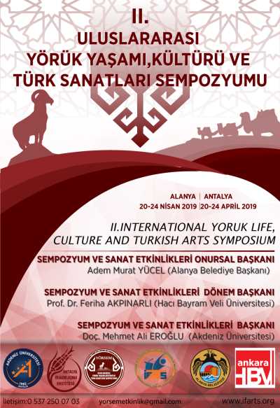  2. Uluslararası Yörük Yaşamı Kültürü ve Türk Sanatları Sempozyumu, Alanya